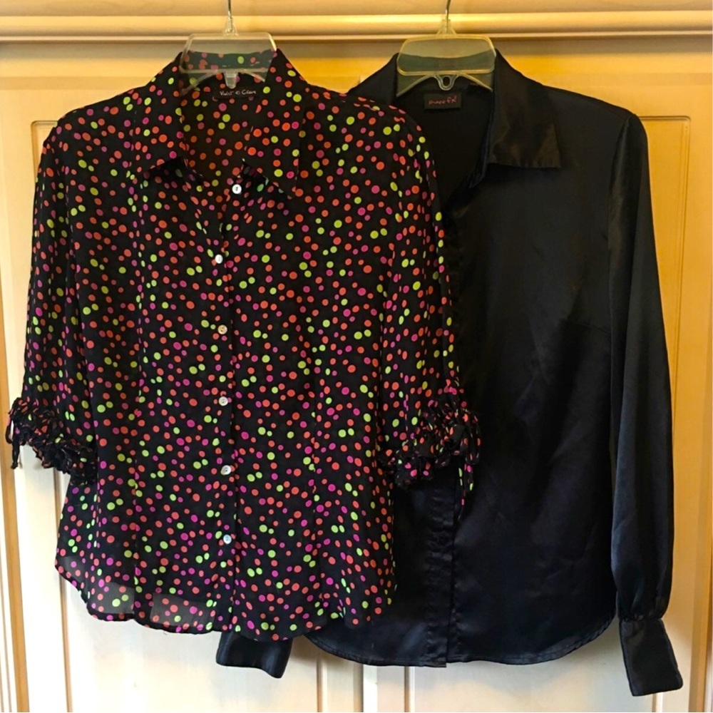 Black Dressy work shirt bundle size Medium 6